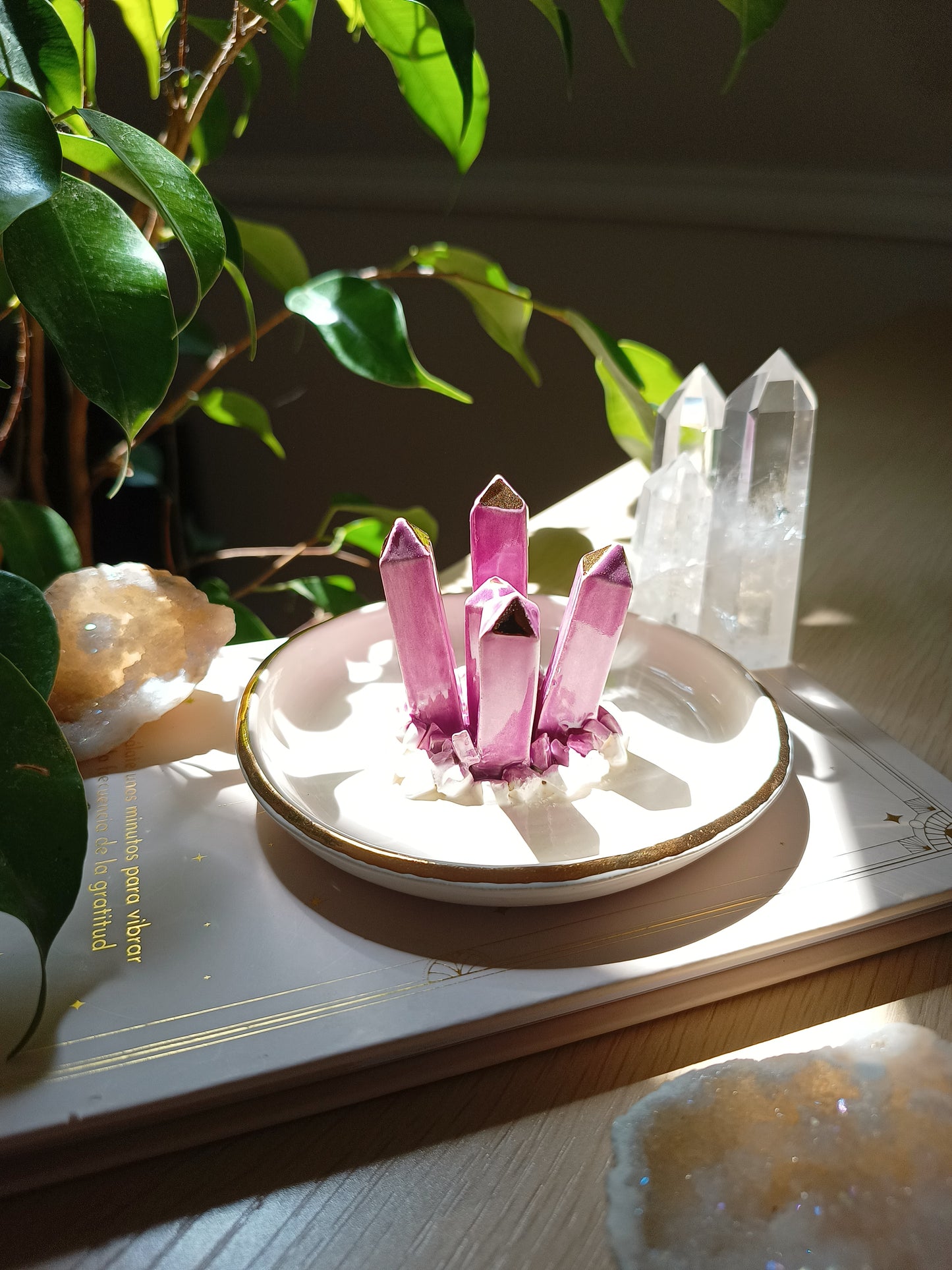 Porta Incienso Cristales