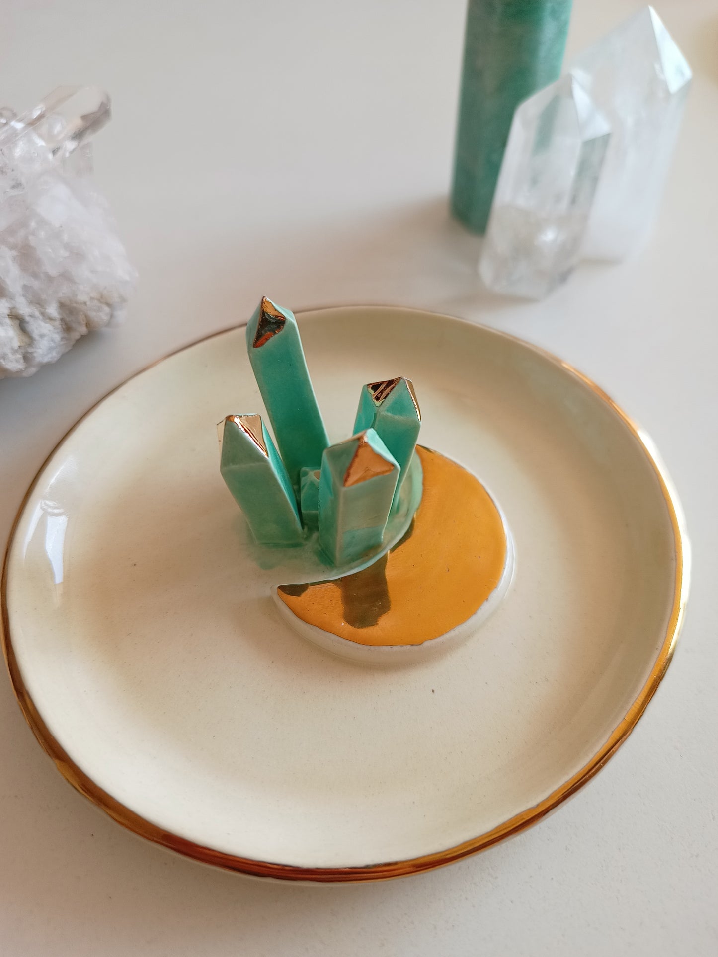 Porta incienso Cristales Lunar