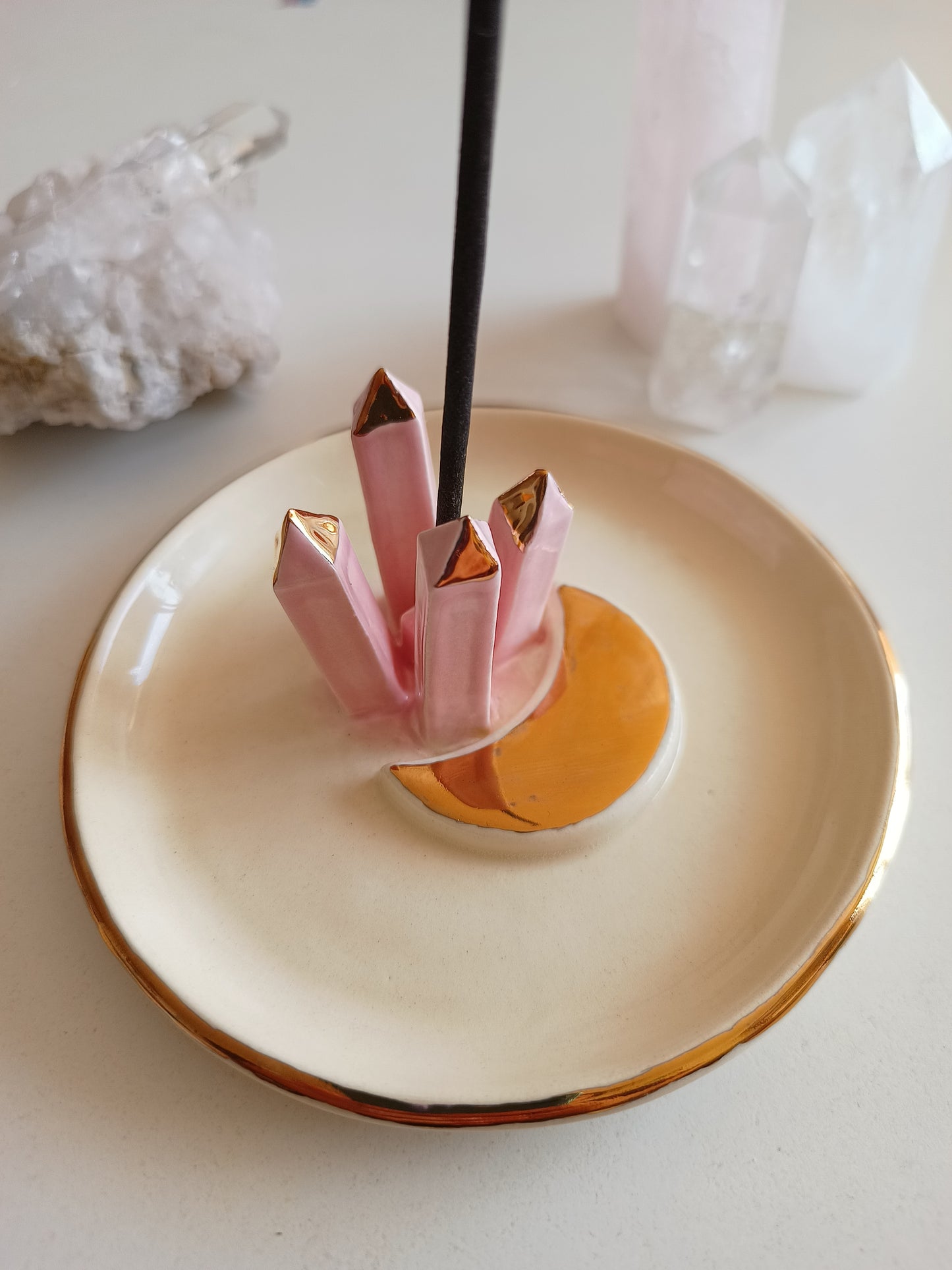 Porta incienso Cristales Lunar