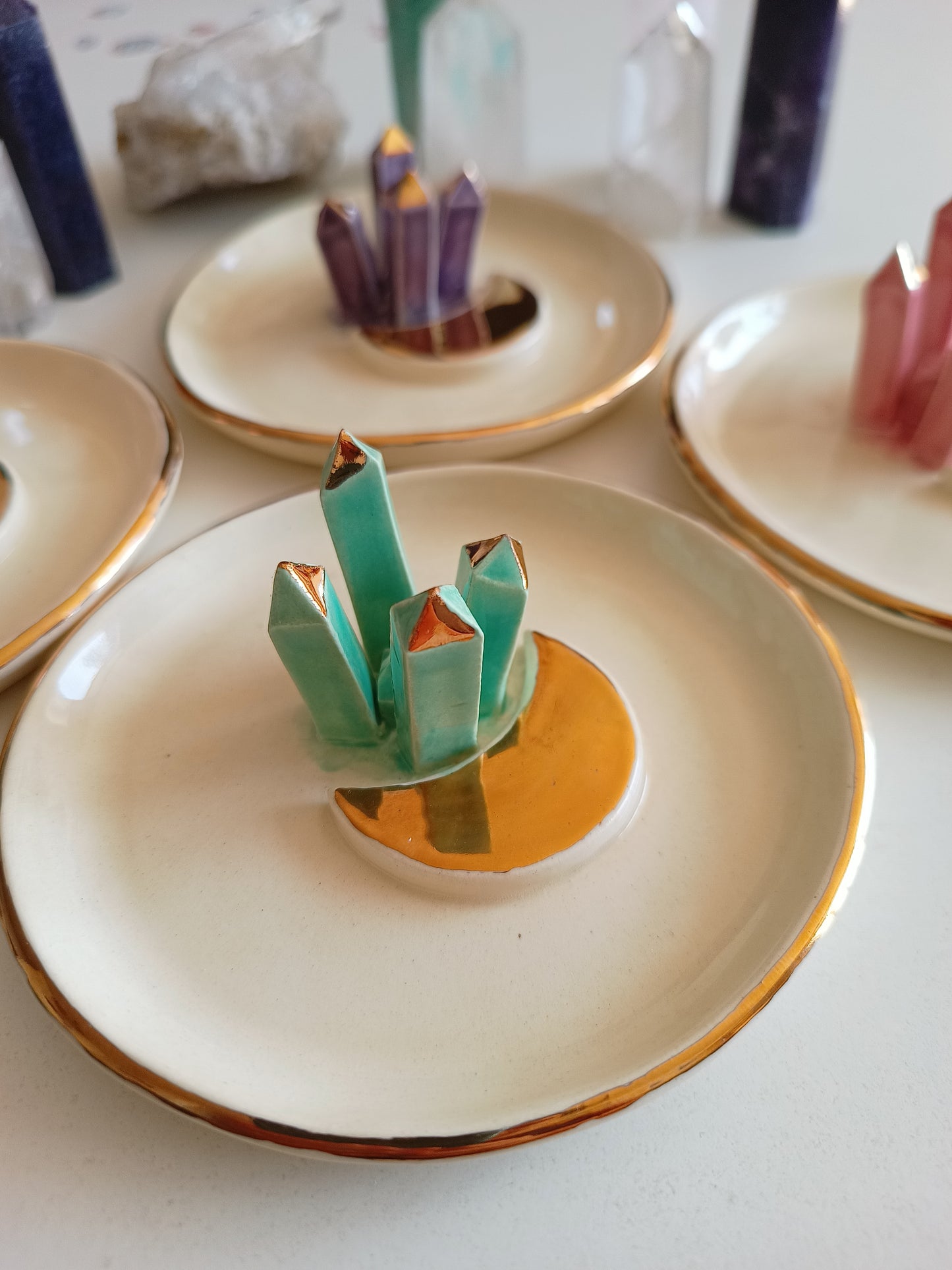 Porta incienso Cristales Lunar