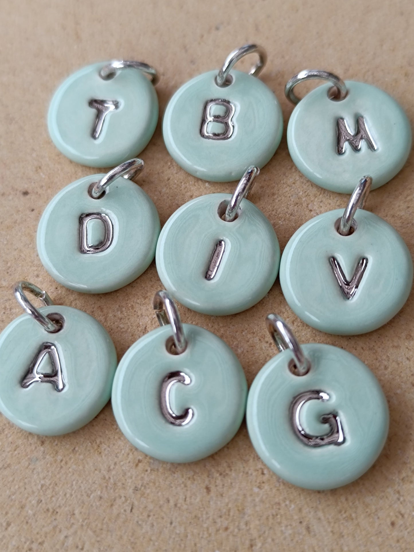 Iniciales mini - Plata