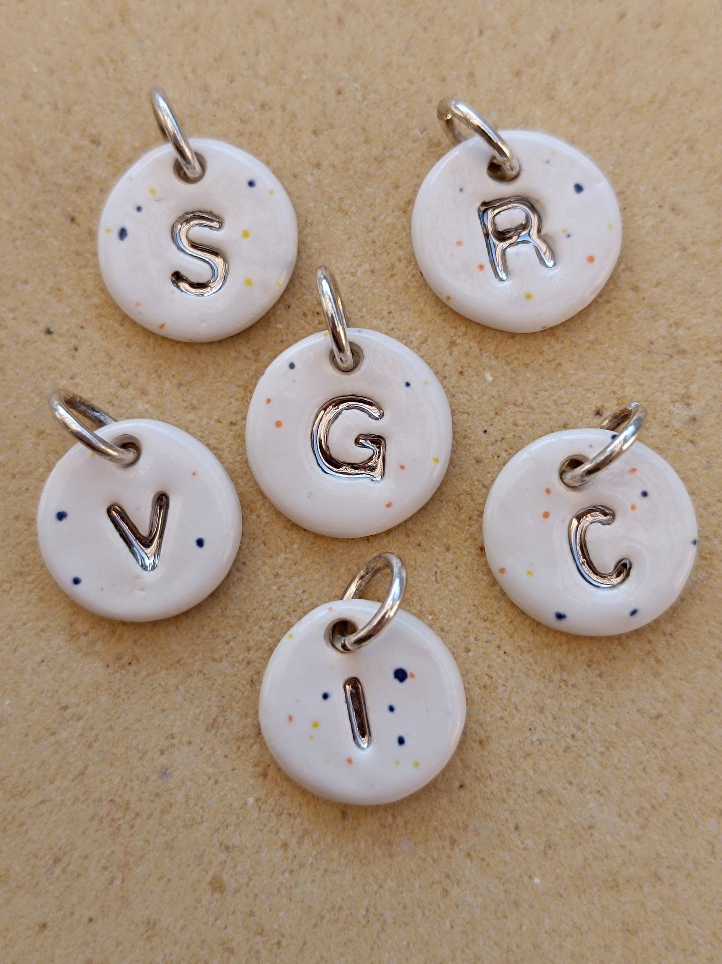 Iniciales mini - Plata